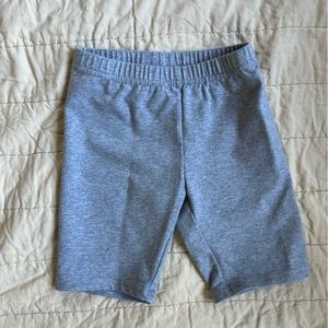 NWOT Hanna Andersson grey biker shorts size 6/7 (120 cm)